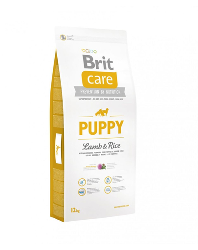 BRIT Care Puppy Lamb & Rice Hrana uscata pentru catei, cu miel si orez 12 kg