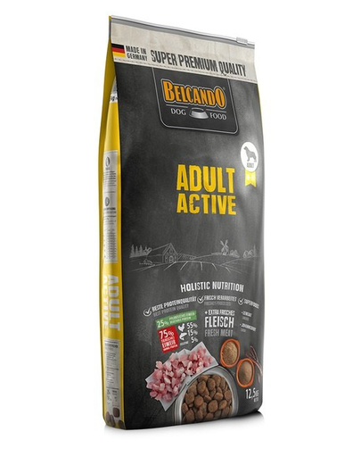 BELCANDO Adult Active hrana uscata pentru cainii adulti foarte activi, talie M-XL, 12,5 kg