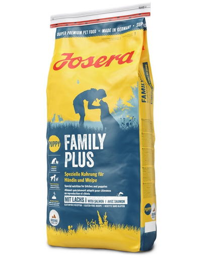 JOSERA Dog Family Plus hrana uscata pentru juniori si femele gestante 15 kg