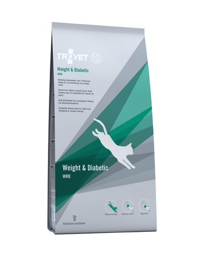 Trovet weight diabetic wrd dieta veterinara pisici obeze sau cu diabet 3 kg