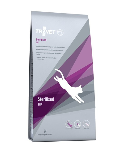  TROVET Sterilised SHF pentru pisici sterilizate 3 kg 