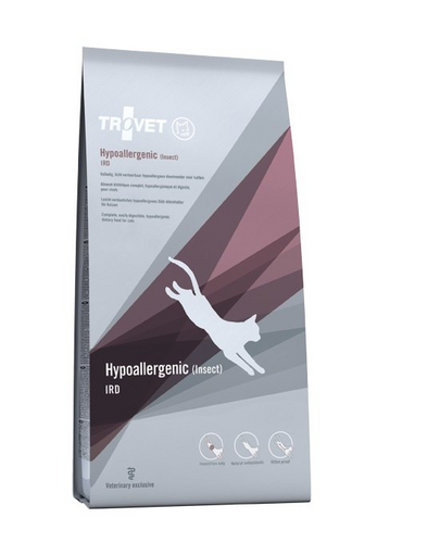 TROVET Hypoallergenic Insect IRD Hrana uscata pisici, cu insecte 3 kg