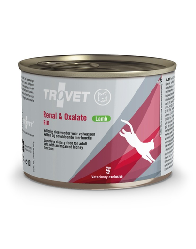 Trovet renal oxalate lamb rid hrana umeda dietetica pisica 200 g