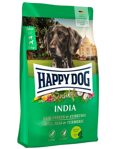HAPPY DOG Sensible India Hrana uscata pentru caini adulti, cu orez 10 kg Adulti