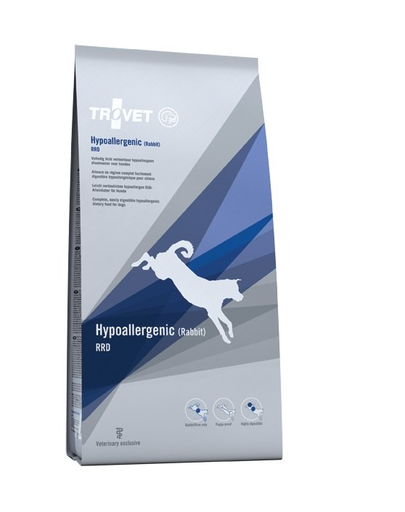 TROVET Hypoallergenic Rabbit RRD pentru caini 12,5 kg cu iepure 125 imagine 2022