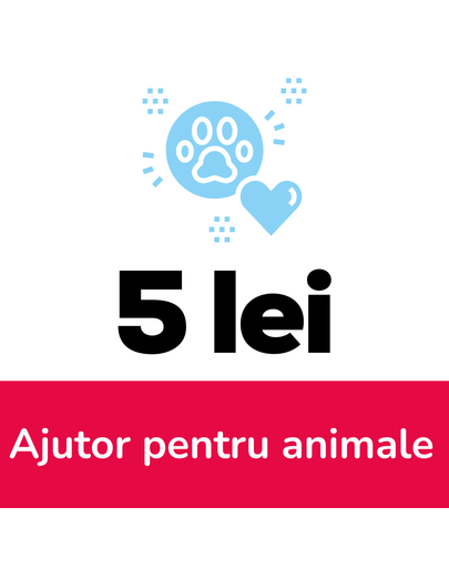  Ajutor pentru animale aflate in dificultate 5 lei 