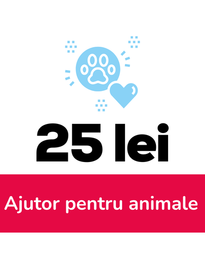  Ajutor pentru animale aflate in dificultate 25 lei 