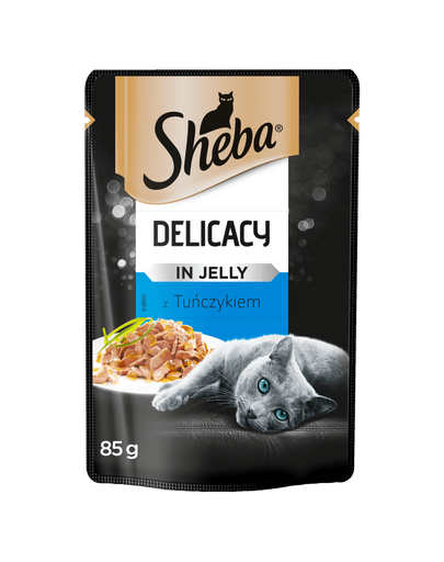 SHEBA Delicay ton in aspic 24x85 gr hrana umeda pisica
