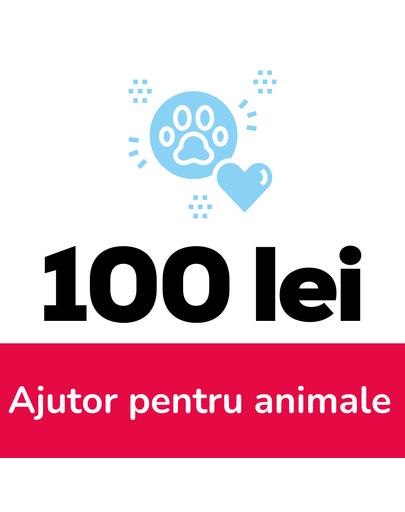 Ajutor pentru animale aflate in dificultate 100 lei