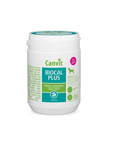 CANVIT Dog Biocal Plus Supliment Caini Pentru Sistemul Musculo-scheletic 500g