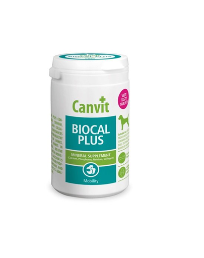  CANVIT Dog Biocal Plus supliment caini pentru oase si muschi 1000g 