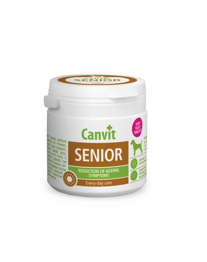 CANVIT Dog Senior supliment vitamine caini seniori 100g 100g imagine 2022
