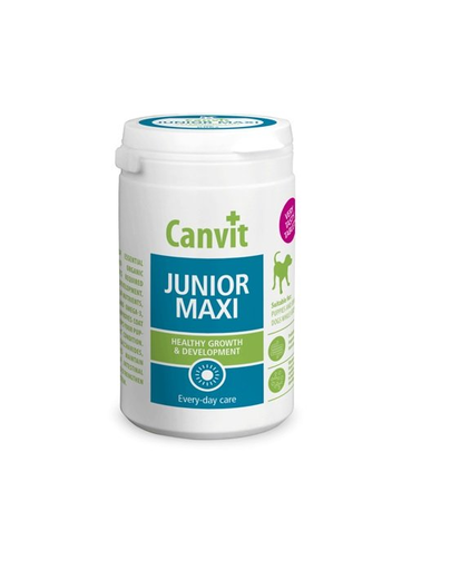 CANVIT Dog Junior Maxi Complex Vitamine Caini Juniori Talie Mare 230g