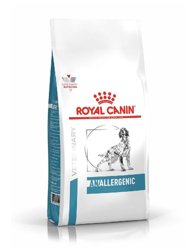 ROYAL CANIN Dog Anallergenic 1,5 kg hrana uscata caini adulti cu alergie alimentara si simptome dermatologice si/sau gastrointestinale 15