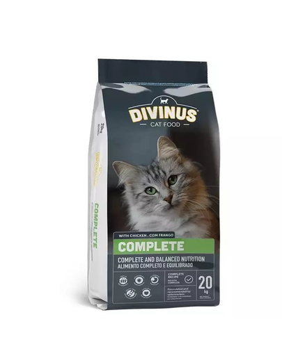 DIVINUS Cat Complete Hrana uscata pentru pisici adulte 20kg