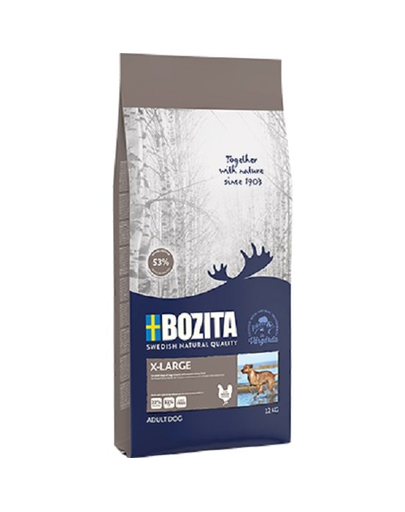 BOZITA X-Large Hrana uscata pentru caini de talii mari, cu pui 12 kg