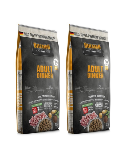 BELCANDO Adult Dinner hrana uscata caini cu activitate normala 25 kg (2x12.5 kg)