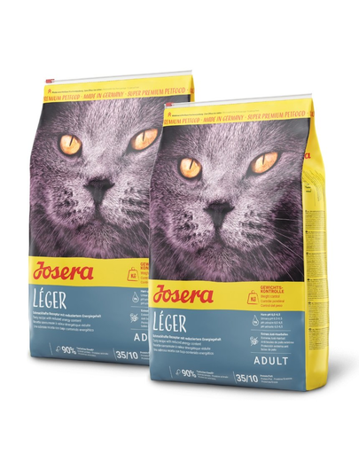 JOSERA Cat Leger Hrana Uscata Pentru Pisici Sterilizate Sau Cu Activitate Fizica Redusa 20 Kg (2 X 10 Kg)
