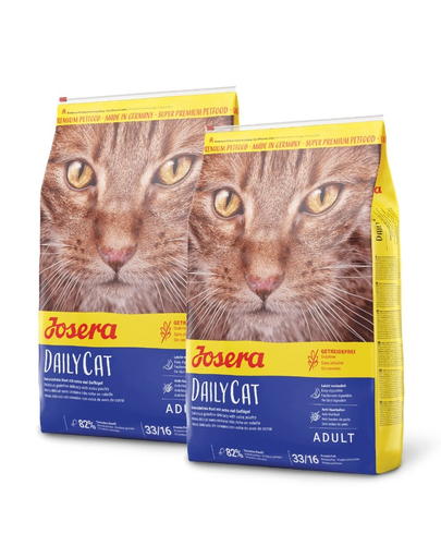 JOSERA Daily Cat Hrana Uscata Fara Cereale Pentru Pisici Adulte 20 Kg (2 X 10 Kg)