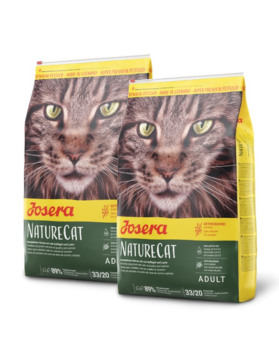 JOSERA NatureCat hrana uscata pisici adulte fara cereale 20 kg (2 x 10 kg)