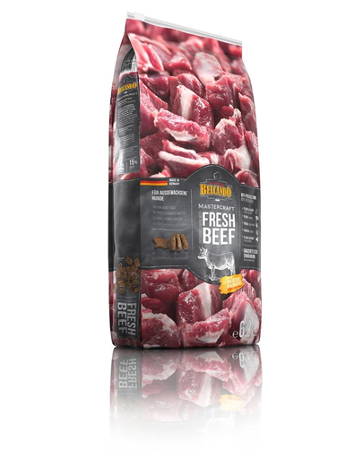BELCANDO Mastercraft Fresh beef Hrana uscata pentru caini adulti activi, cu vita  6,2 kg