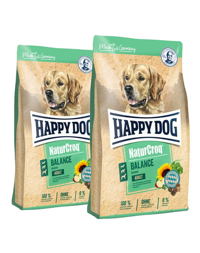 HAPPY DOG NaturCroq Balance Hrana uscata pentru caini adulti, cu pui 30 kg (2 x 15 kg) Adulti imagine 2022
