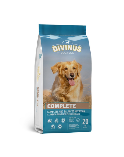 DIVINUS Complete hrana pentru caini pretentiosi, cu vitamine si minerale 20 kg câini imagine 2022
