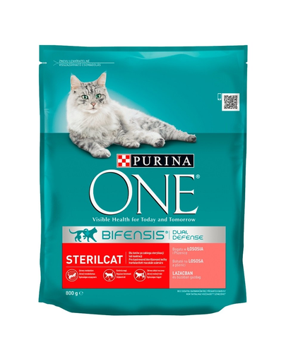 PURINA ONE STERILCAT Hrana uscata pentru pisici sterlizate, bogata in somon 800 g