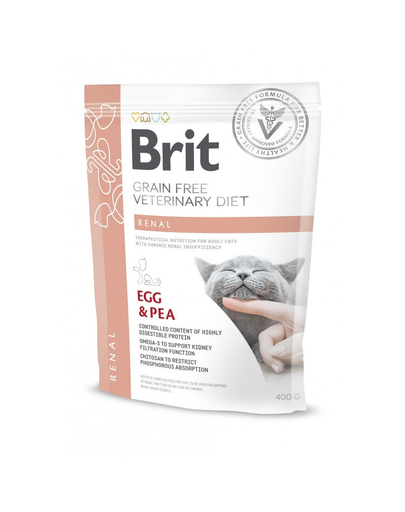 Brit Veterinary Diets Cat Renal 400 g Hrana uscata…