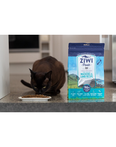 ZIWIPEAK Cat Hrana uscata pentru pisici, cu macrou si miel 1kg