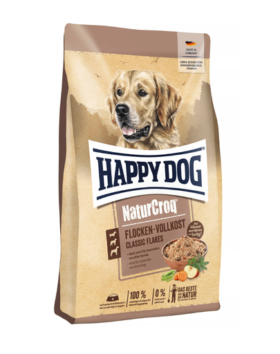 HAPPY DOG Flocken Vollkost hrana caini sensibili 10 kg câini