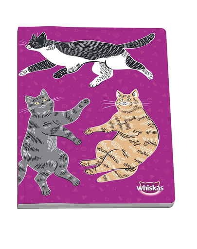 WHISKAS Notebook cu pisici