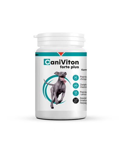 VETOQUINOL Caniviton Forte Plus Supliment alimentar pentru caini, pentru sustinerea articulatiilor 90 tab.