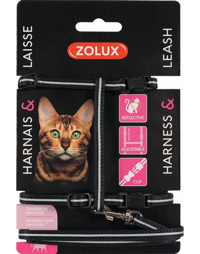 ZOLUX Kit rosu de plimbare pentru pisici