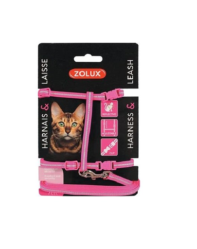 ZOLUX Kit Roz De Plimbare Pentru Pisica