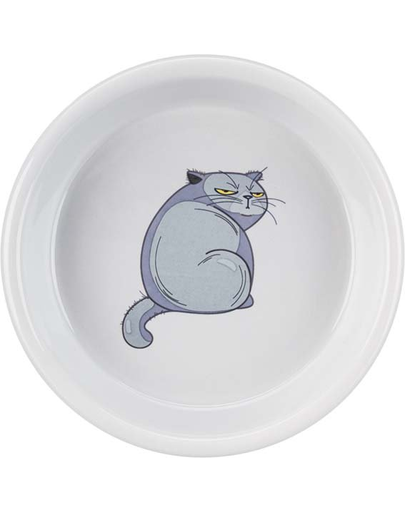 TRIXIE Bol ceramic pentru pisici 0,25L/diam.13cm 025L/diam.13cm imagine 2022