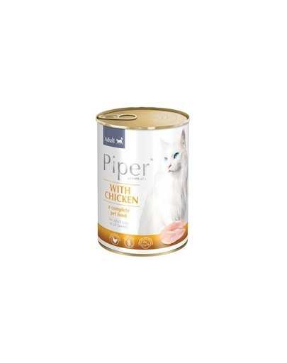 DOLINA NOTECI PIPER Hrana umeda pentru pisici, cu pui, 400 g