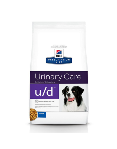 HILL'S Prescription Diet Canine u/d Urinary Care hrana dietetica pentru caini cu afectiuni ale tractului urinar 4 kg