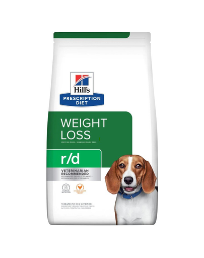 HILL’S Prescription Diet r/d Canine 4 kg hrana uscata pentru caini supraponderali câini imagine 2022