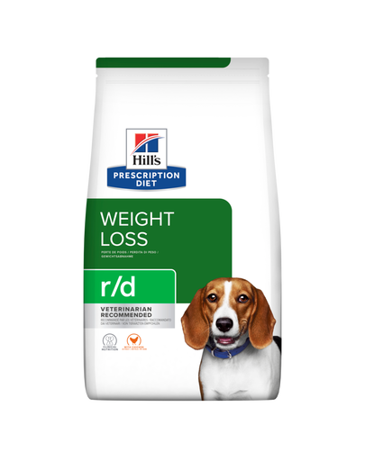 HILL’S Prescription Diet r/d Canine Weight Reduction hrana uscata pentru caini supraponderali 10 kg Caini imagine 2022