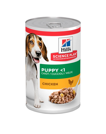 HILL\'S Science Plan Canine Puppy Chicken 370 g Conserva hrana pentru catei, cu pui