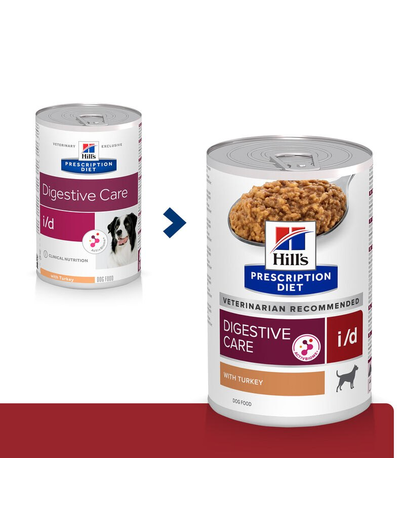 HILL'S Prescription Diet Canine i/d 360g hrana umeda caini cu afectiuni digestive