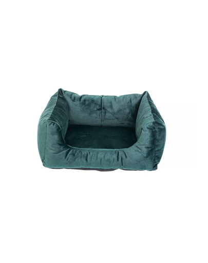 FERA Glamour pat pentru caini, verde M 55x65x25 cm