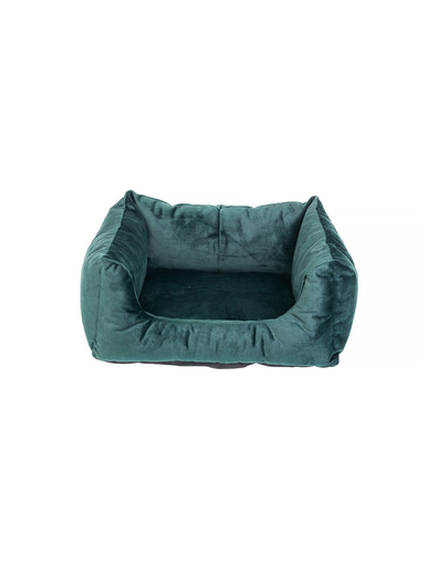  FERA Glamour pat pentru caini, verde M 55x65x25 cm 