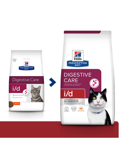 HILL'S Prescription Diet Feline Digestive Care i/d 8 kg hrana pisici cu afectiuni ale sistemului digestiv