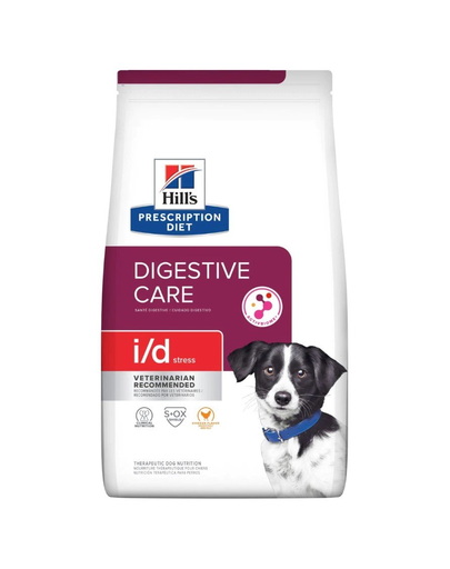 HILL’S Prescription Diet I/D Stress Mini Digestive Care hrana dietetica caini talie mica formulata pentru a calma si rezolva tulburarile digestive 3 kg câini imagine 2022