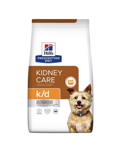 HILL’S Prescription Diet k/d Canine 12 kg hrana uscata pentru caini cu insuficienta renala câini imagine 2022