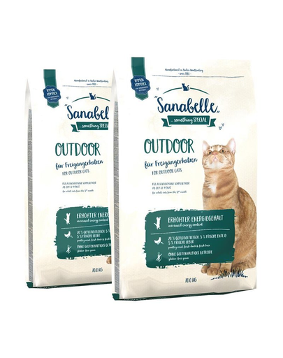 SANABELLE Hrana uscata pentru pisicile outdoor 20 kg (2 x 10 kg) fera.ro imagine 2022