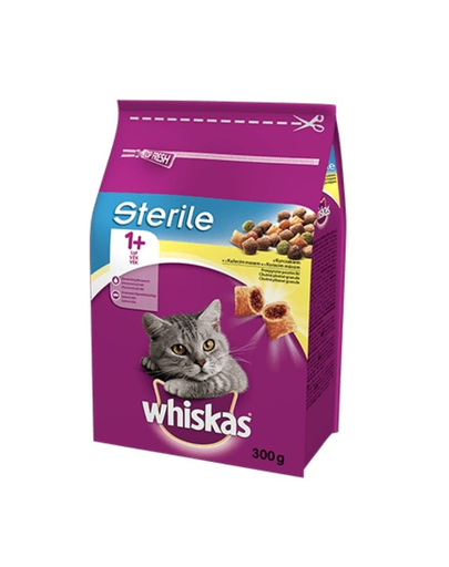 WHISKAS Sterile hrana uscata pentru pisici sterilizate 4,2 kg