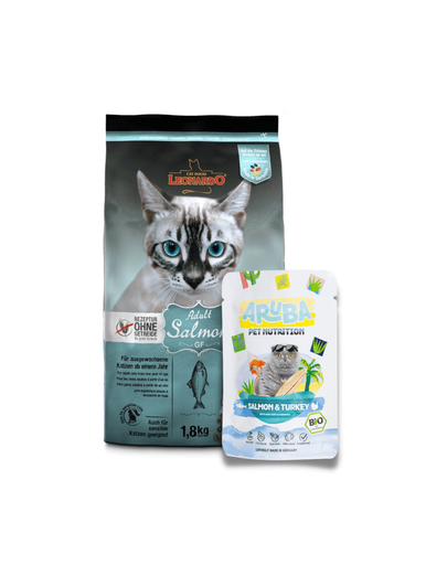 Credentials break down Kakadu LEONARDO Adult GF Salmon hrana cu somon pentru pisici 7,5 kg + ARUBA Cat  Organic plic hrana pisica 70 g - UniVet Pet Shop Online și Farmacie  veterinara